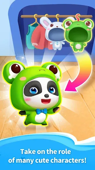 Talking Baby Panda-Virtual Pet screenshot 2