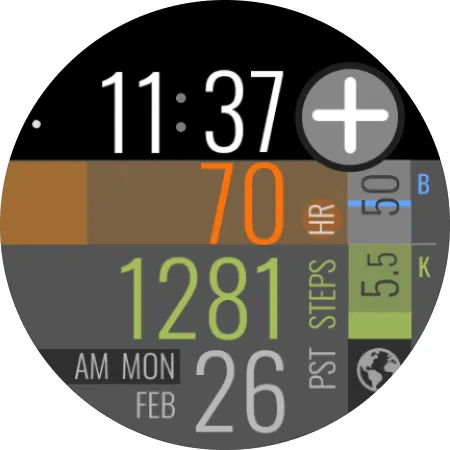Easy Read Health Watch Face screenshot 9