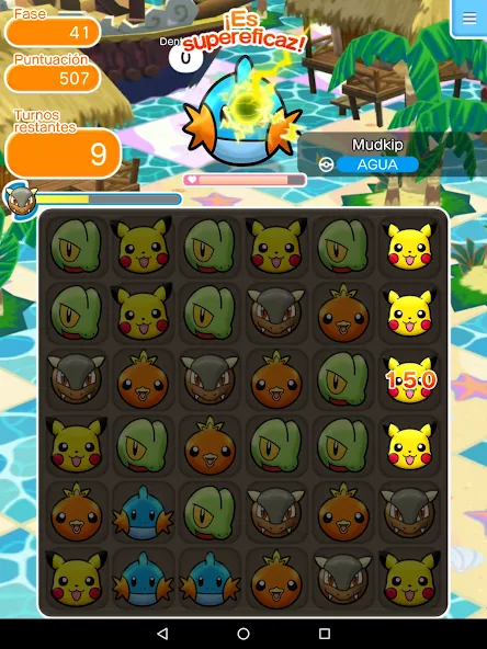 Pokémon Shuffle Mobile screenshot 8