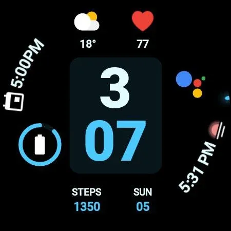 Night 59 - watch face screenshot 24