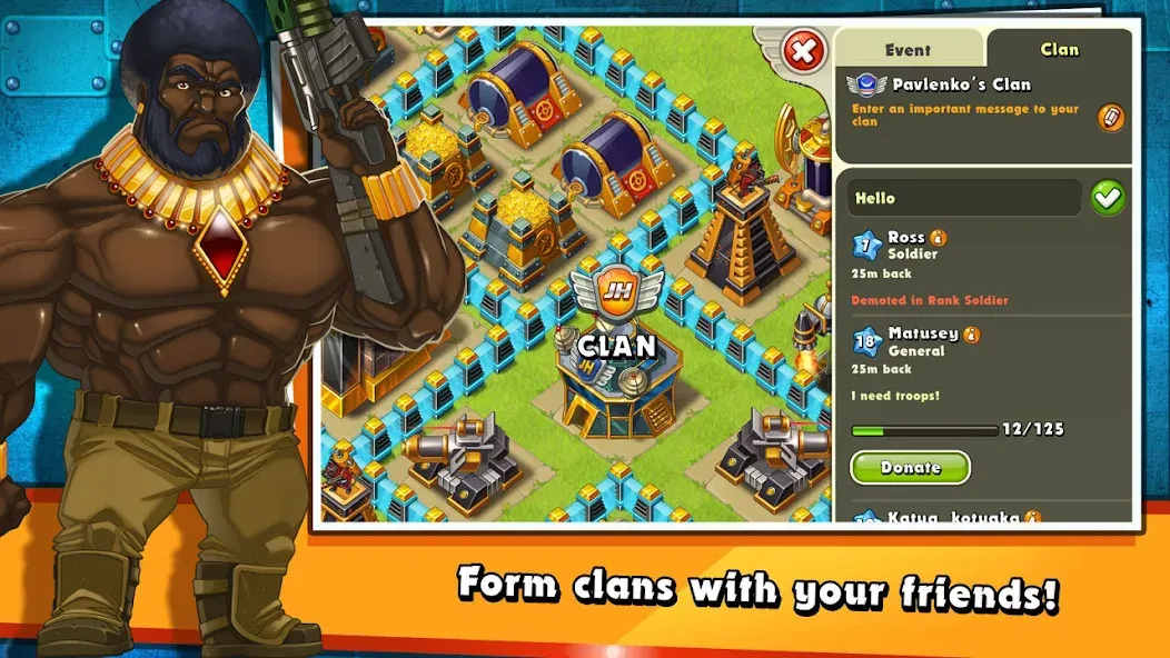 Jungle Heat: War of Clans screenshot 2