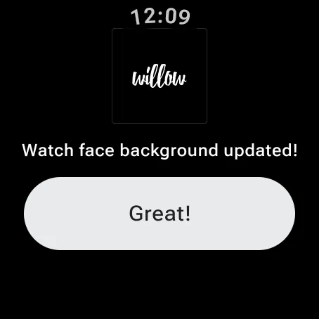 Willow - Photo Watch face screenshot 10