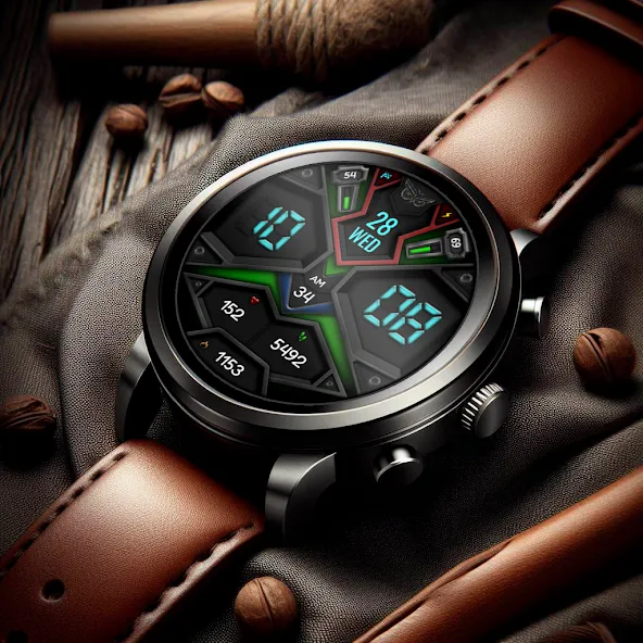 DIGI TRANSCON WS32 Watch face screenshot 3