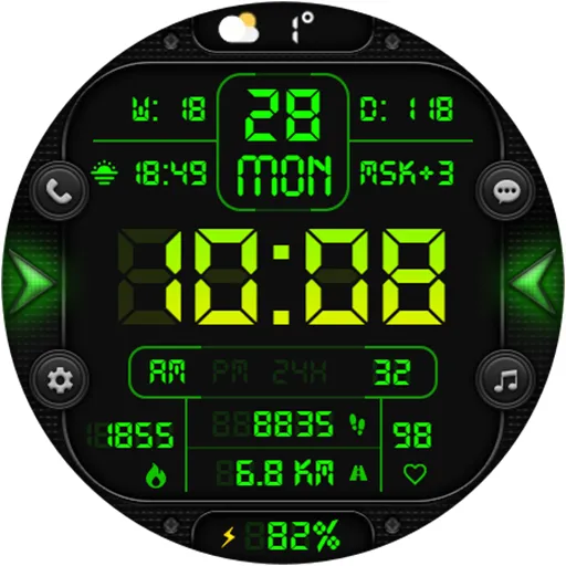 DIGI DANALOT Watch face screenshot 23