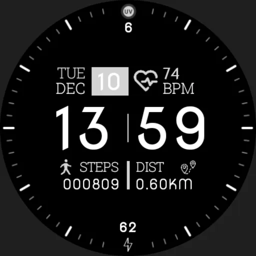 EXD124: Health Watch Face screenshot 28