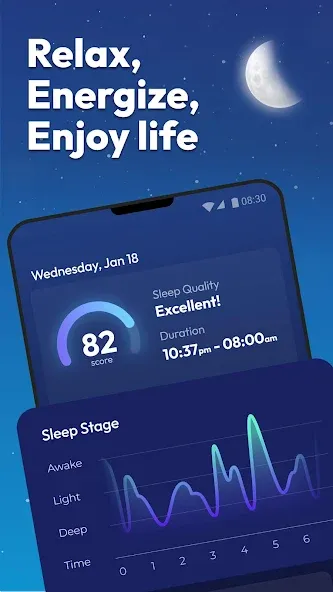 Sleep Tracker & Recorder: Yawn screenshot 1