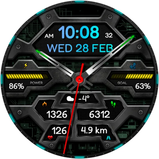 VOLTAN v2 URX117 Watch face screenshot 19