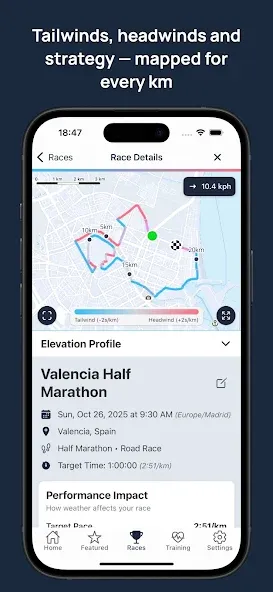 MeteoPace screenshot 2