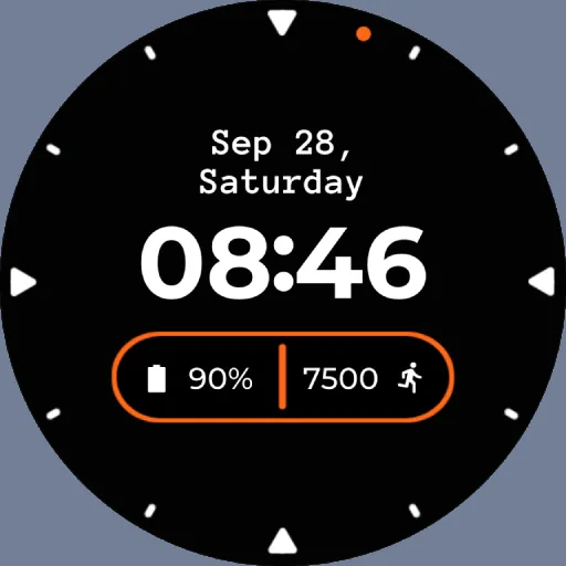 MPW02 Digital Watch Face screenshot 6
