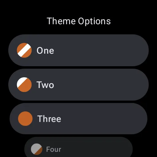 Active Blue Orange Watch Face screenshot 9