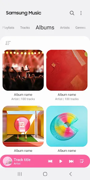 Samsung Music screenshot 5