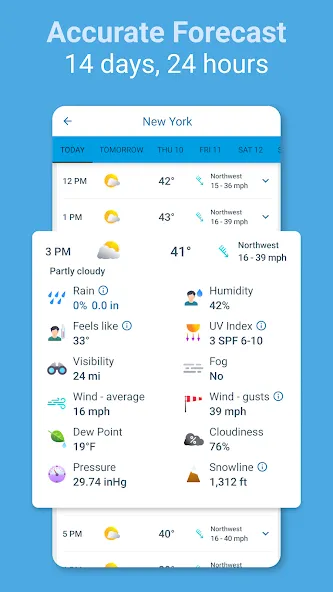 Weather Radar - Meteored News screenshot 5