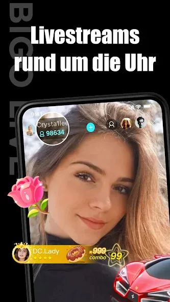 Bigo Live: Live-Stream, Chat screenshot 1