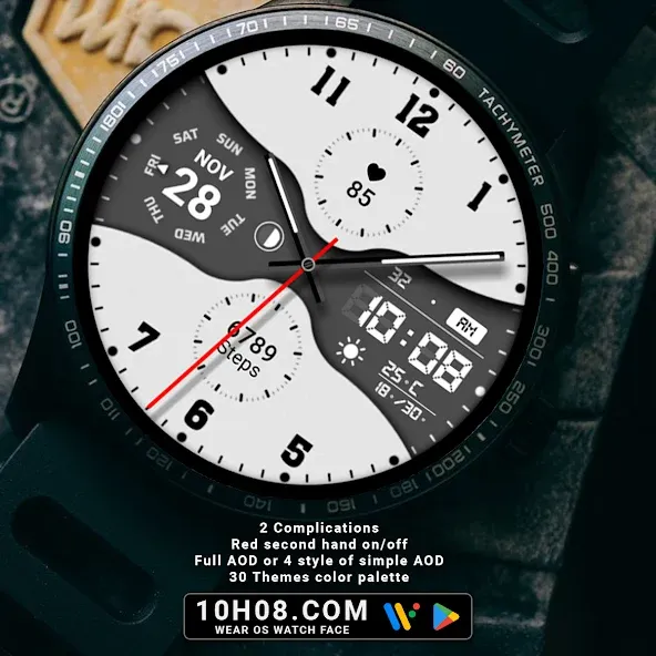 Watch face 10h08.com #94 screenshot 1