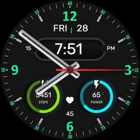 IA131 Hybrid Watchface screenshot 10