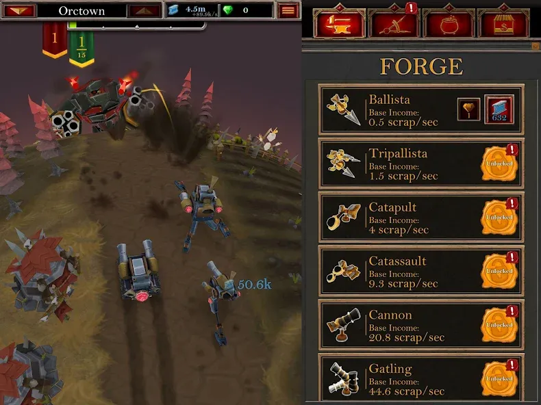 Castle Fusion Idle Clicker screenshot 11
