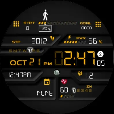 PER001 Smart Sport Watch Face screenshot 44