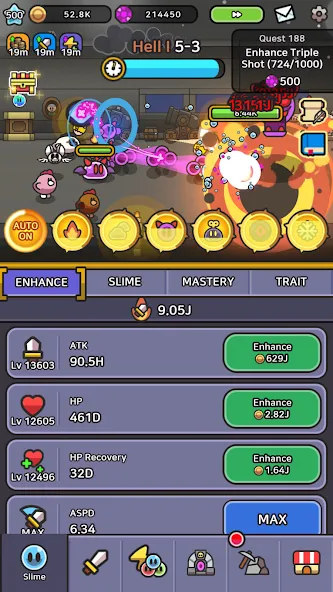 Legend of Slime: PvP Idle RPG screenshot 6