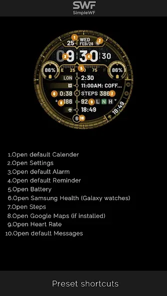 Digital Watch Face: DIGI 4 screenshot 6