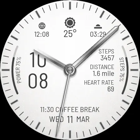 Node N1 Analog Watch Face screenshot 22