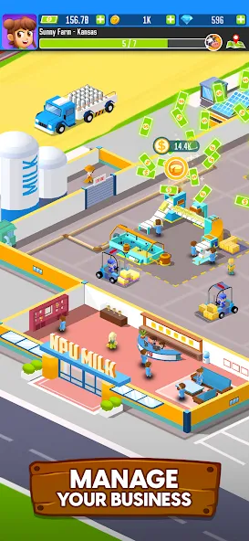 Milk Farm Tycoon screenshot 7