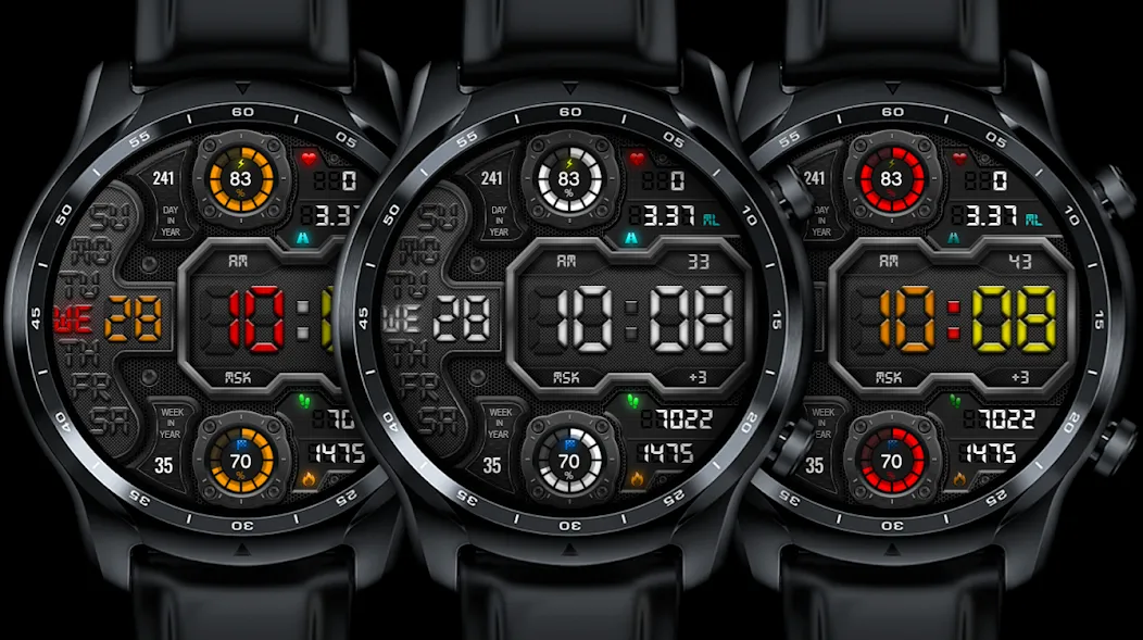 DIGI RAPANS WS24 Watch face screenshot 1