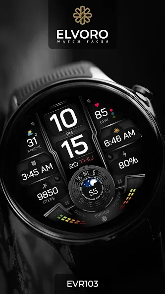 EVR103 Digital Watch Face screenshot 8