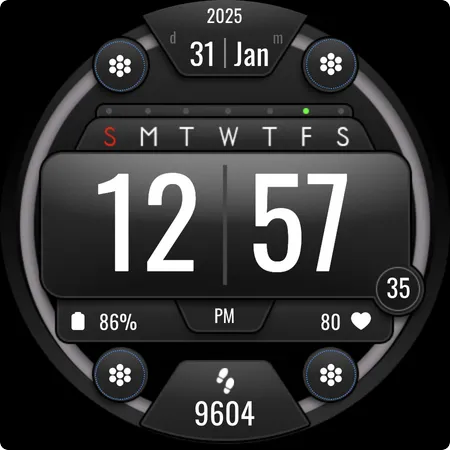MJ166 Clean Digital Watch screenshot 29