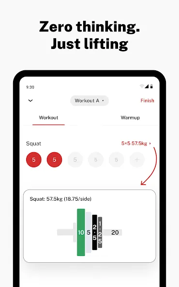 Stronglifts 5x5 Workout screenshot 15