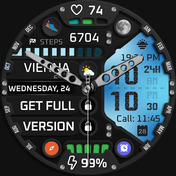 TimeCast Watch Face Lite screenshot 8
