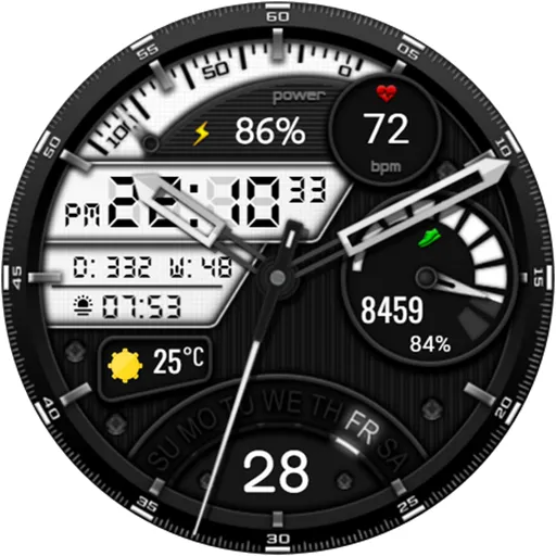 Ritech Digital Watch Face screenshot 17