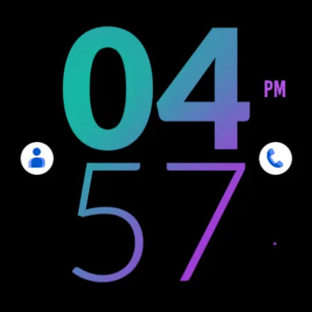 Cold Large Watch Face screenshot 5