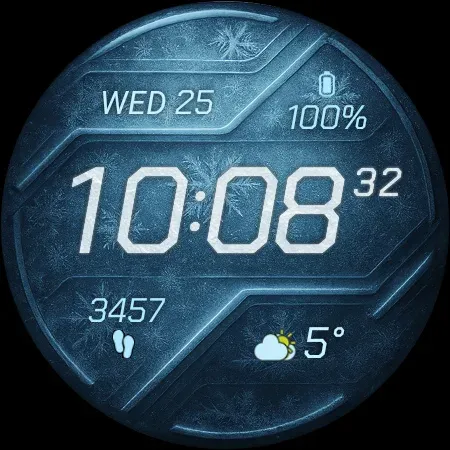 TekWer Snow Watch Face screenshot 30