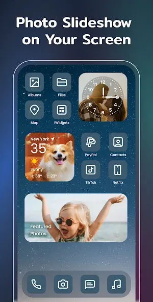 Color Widgets, Theme: iWidgets screenshot 4