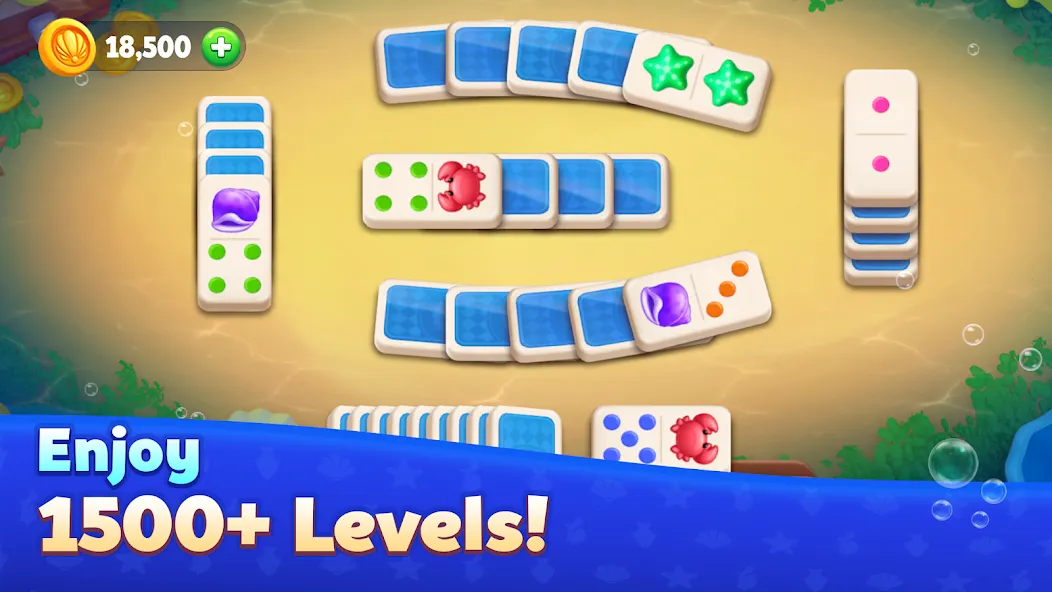Domino Ocean : Solitaire Tiles screenshot 2