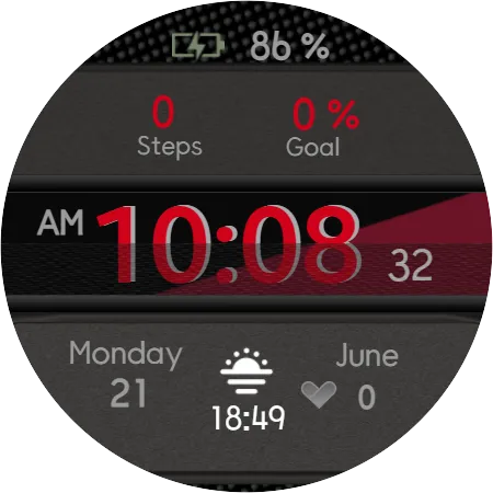 TSD24 Watch Face Wear OS screenshot 3