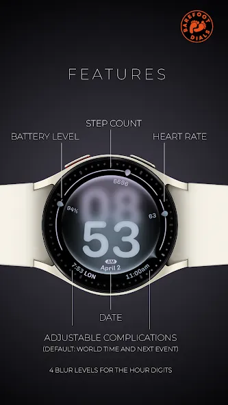 Dominant Minute Watch Face screenshot 3