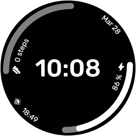WES9 - Sports Watch Face screenshot 6