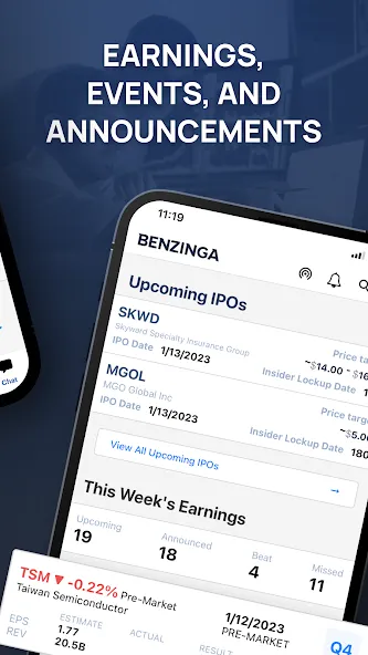 Benzinga Financial News & Data screenshot 7