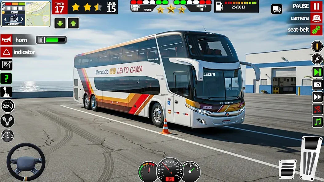 Coach Bus Driving Game screenshot 5
