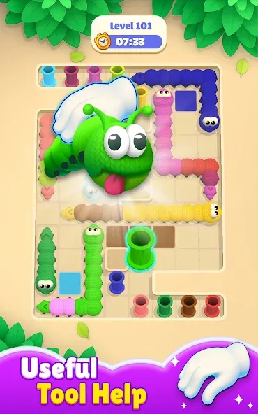 Wormmy Slither Puzzle screenshot 22