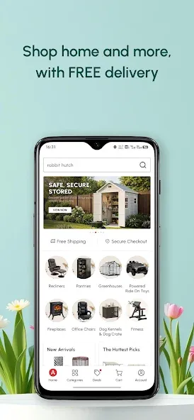 Aosom: Home Furniture Shop screenshot 1