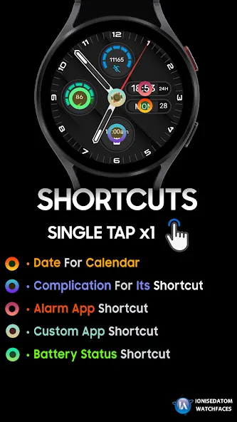 IA124 Classic Hybrid Watchface screenshot 7
