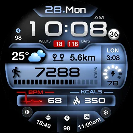 ML2U 247 Watch Face screenshot 32
