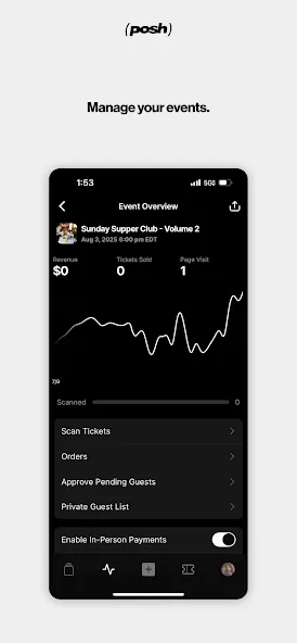 Posh – Create & Find Events screenshot 5