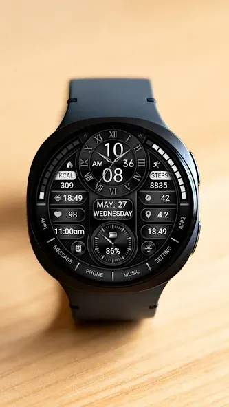 Metal Small Clock ZKin Watch screenshot 2