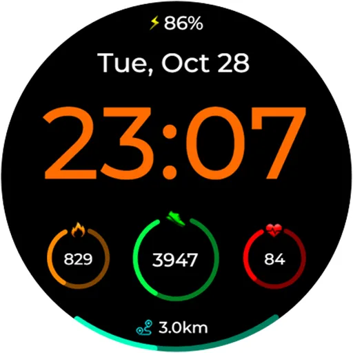 WAXYZ Digital Watch Face screenshot 8
