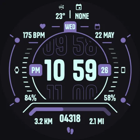 TKS 04 Dash Watch Face screenshot 11