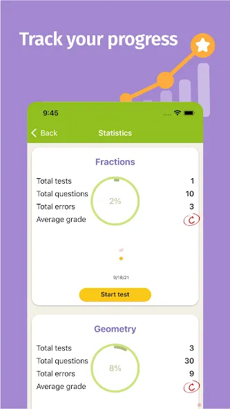 Math Tests: learn mathematics screenshot 4