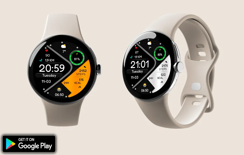 WHISPER HOLDINGS Watch Face screenshot 1